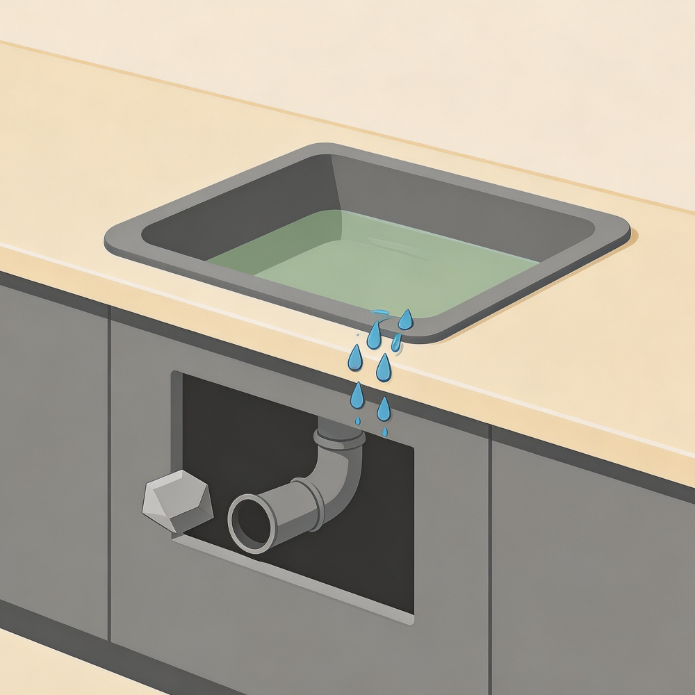 Kitchen Drain Clearing