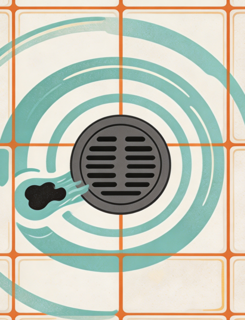 Bathroom Drain Clearing