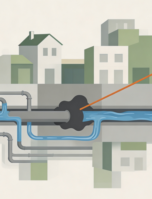 Main Drain Clearing