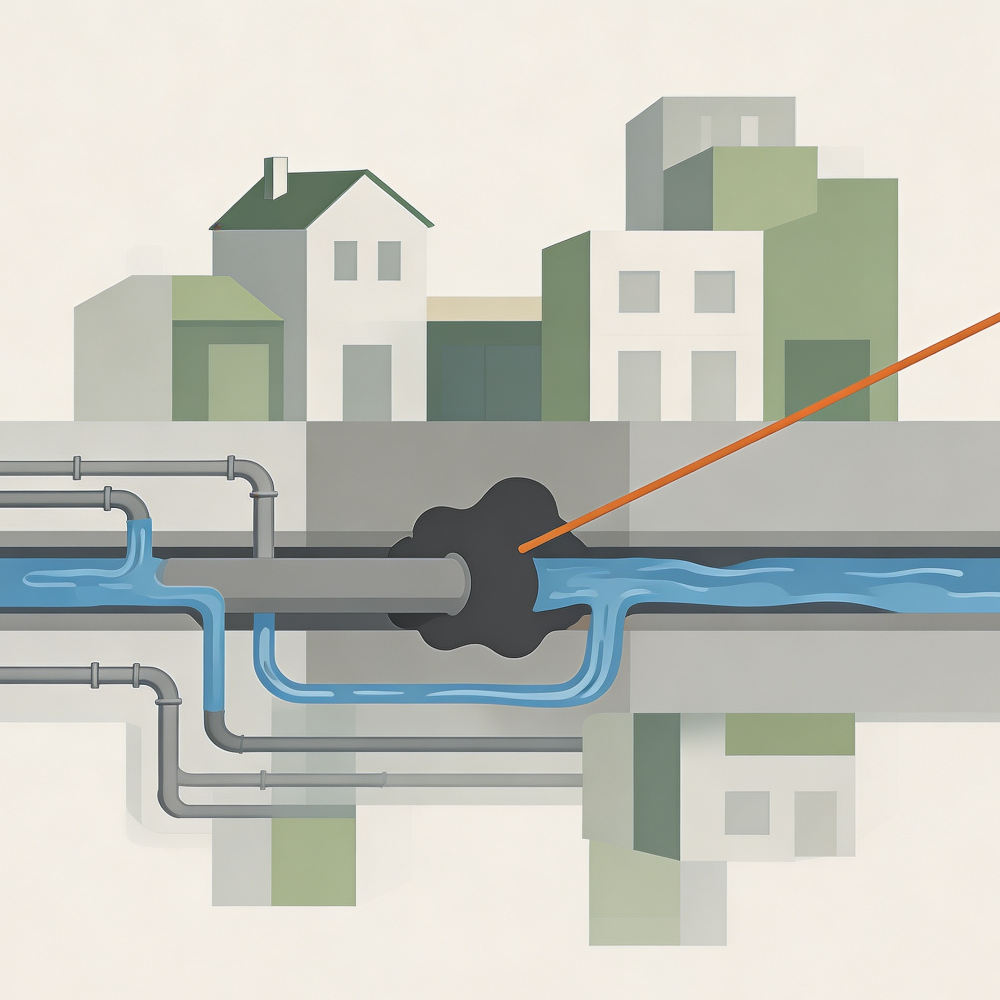 Main Drain Clearing